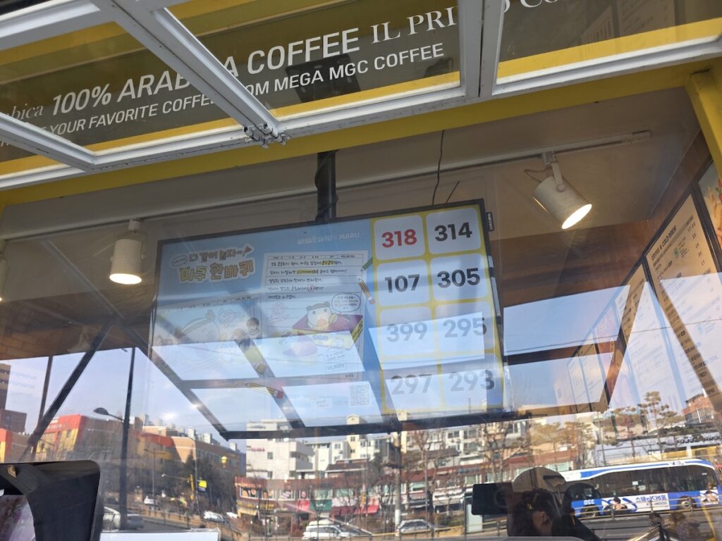 5 Unique Rituals of Mega Coffee: Beyond the K-Pop Idol Diet showing the LED status monitor for the digital summons ritual.